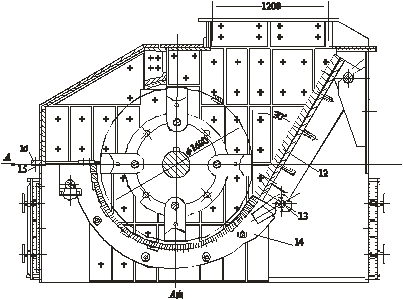 可逆錘式破碎機(jī)結(jié)構(gòu) 可逆錘式破碎機(jī)結(jié)構(gòu)