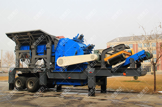 粗骨料移動式破碎機
