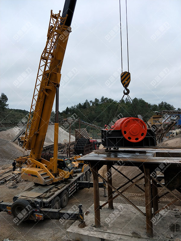 破碎機設備安裝