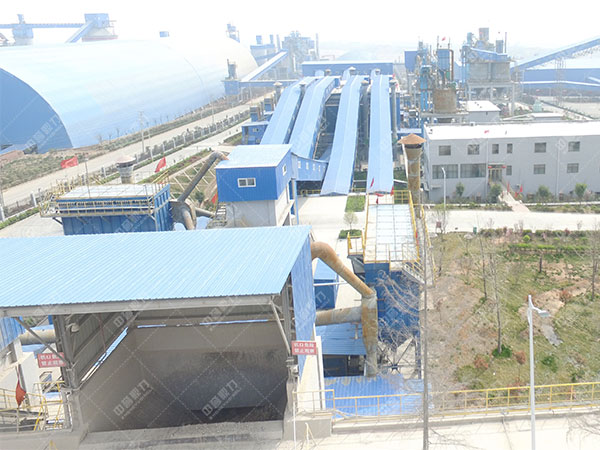 河南孟電水泥集團(tuán)時產(chǎn)2500噸采石場生產(chǎn)線