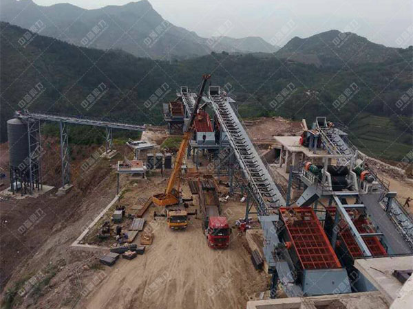 河卵石制砂生產(chǎn)線