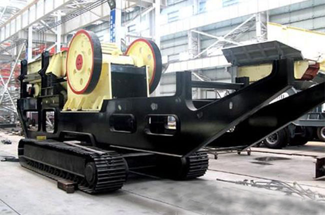 移動型顎式破碎機(jī)