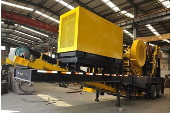 移動(dòng)石頭碎石機(jī)