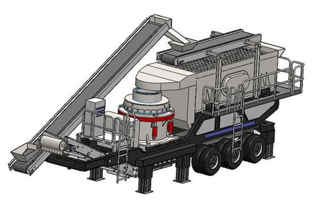 成套大型車載石料加工設(shè)備