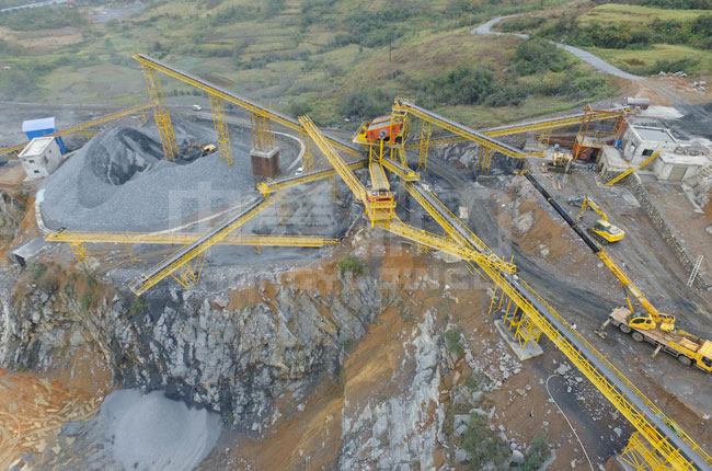 湖南衡陽日產(chǎn)5000噸機制砂生產(chǎn)線